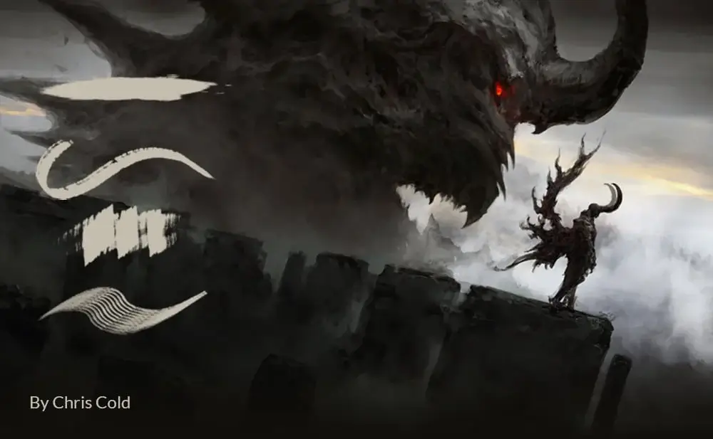 Chris Cold dark fantasy Photoshop brushes for cinematic artwork