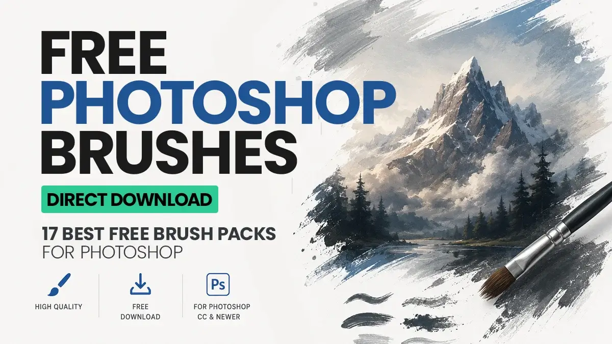 Best free Photoshop brushes for digital painting and concept art