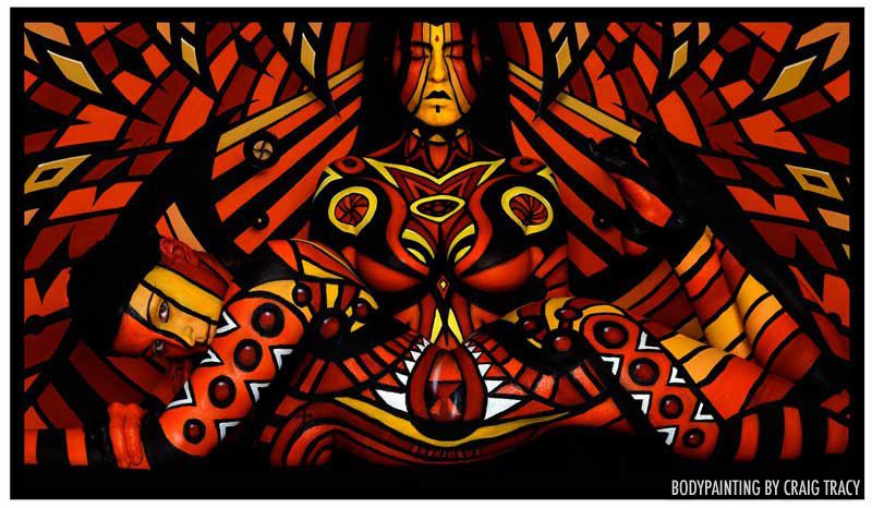 spell body painting work
