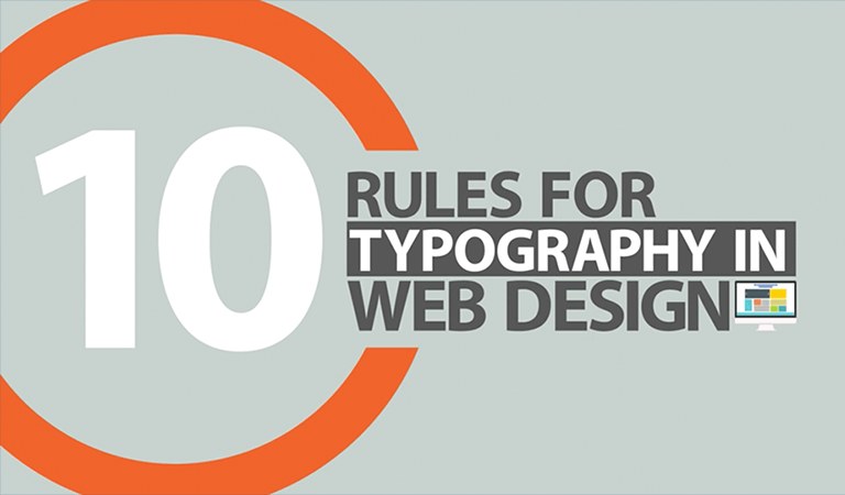 10 Rules of Typography in Web Design
