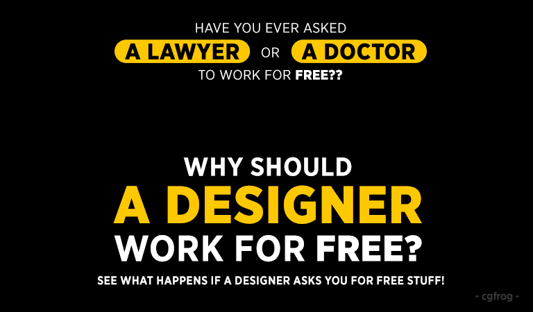 Should designer work for free