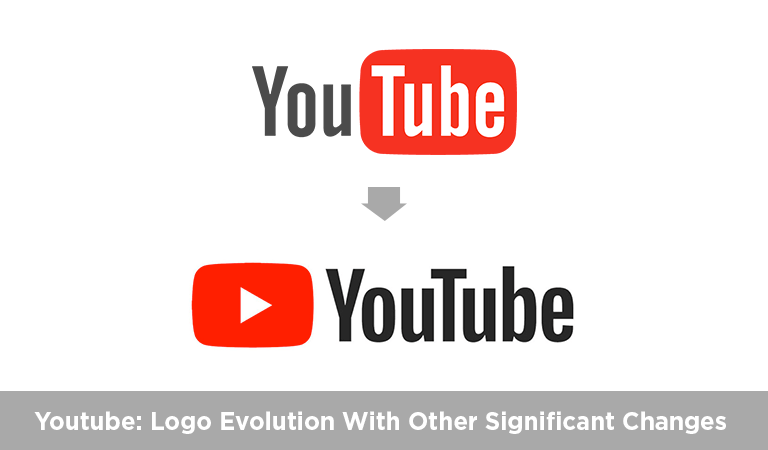 Youtube New Logo Evolution