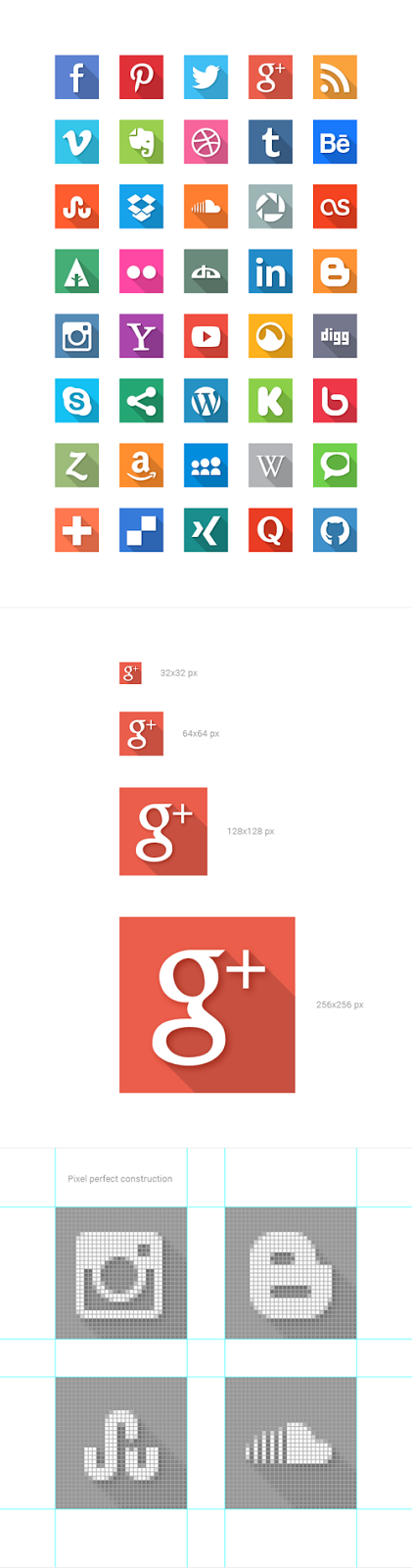 Flat Design Icons Sets