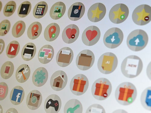 Flat Design Icons Sets
