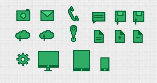 Flat Design Icons Sets