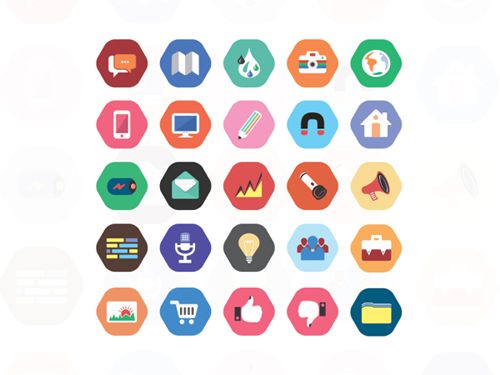 Flat Design Icons Sets