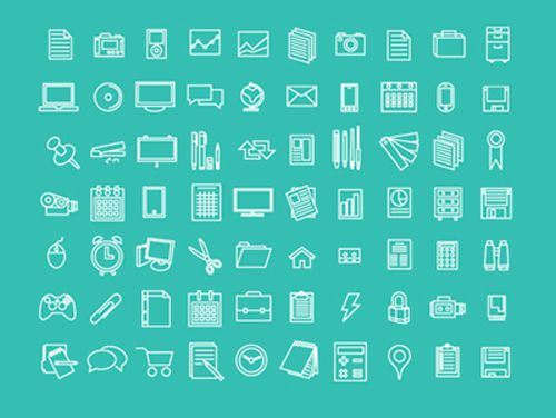 Flat Design Icons Sets