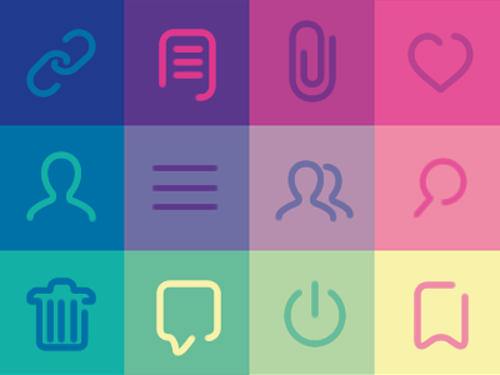 Flat Design Icons Sets