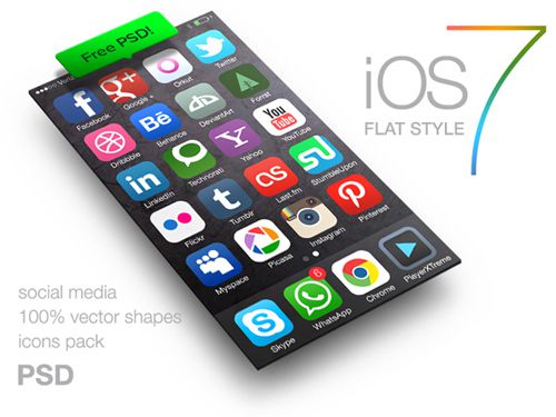 Flat Design Icons Sets