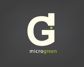 Micor green Typographic Logo Inspiration