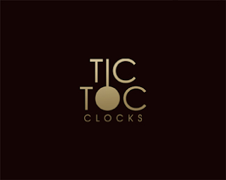 tic toc Typographic Logo Inspiration
