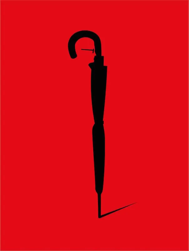 Negative Space Art - Kingsman
