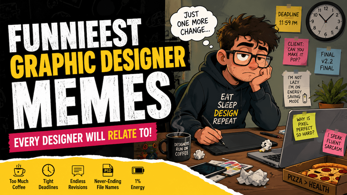 Funny Graphic Designer Memes & Relatable Designer Moments