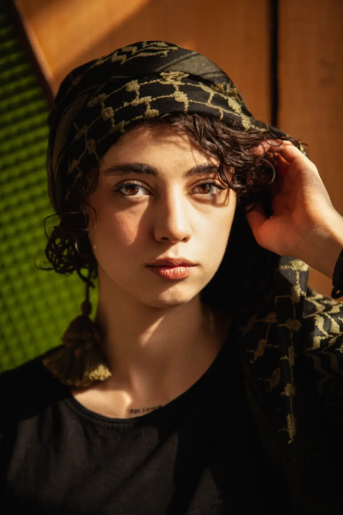Portrait photo before High Pass sharpening in Photoshop